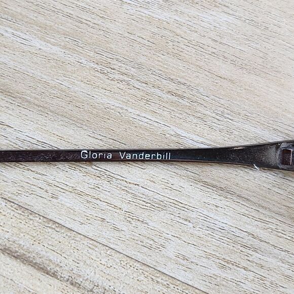 💜Vintage Gloria Vanderbilt Rimless Ombre Sunglasses - Picture 11 of 12